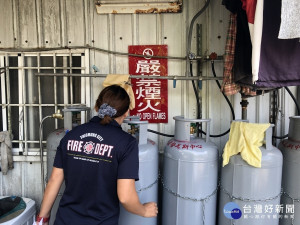 安心慶祝母親節　中市籲餐廳業者加強瓦斯檢「液」能力（圖／台中市政府提供）