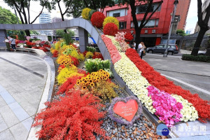 向醫護防疫人員致敬！ 花藝佈置草悟道成「網紅打卡點」