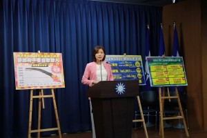 針對蔡英文總統520的就職演說，國民黨文傳會主委王育敏今（21）日召開記者會，質疑蔡英文總統過去4年的勞動政見完全跳票，如今更漠視勞權，讓廣大勞工承擔低薪過勞問題與勞保即將破產之風險。（圖／國民黨）