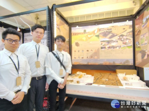 建國科大「庒頭戲院」畢業成果展。圖／記者鄧富珍攝