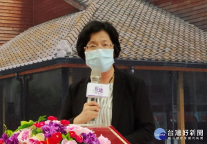 大甲媽媽祖繞境到彰化，縣長王惠美表示歡迎，縣府循往例開放中庭供信眾休息。圖／
