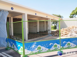 提供良好治喪環境　大甲殯儀館舊館靈堂修繕預計8月底完工（圖／台中市政府）