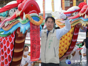 市長黃偉哲龍舟點睛
