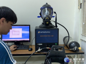 空氣呼吸器火場必備 中市消防局成立專業維護站（圖／台中市政府）