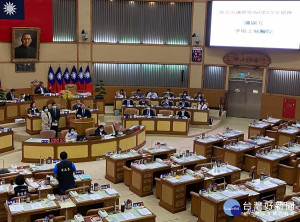  6日上午議會市政總質詢由黃永昌、宋雨蓁、黃桂蘭、忠仁．達祿斯等議員提出質詢。
（圖／記者黃村杉攝）
