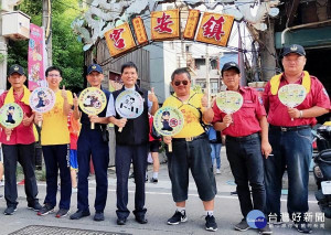 北港鎮安宮舉辦「騎福進香趣」活動，北港警方全程交通疏導，亦宣導青春專案犯罪預防等，吸引大小朋友熱情響應。