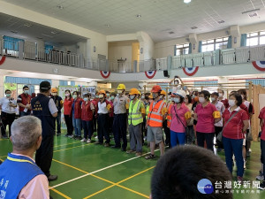 強化社區防災韌性　中市神岡區實兵演練