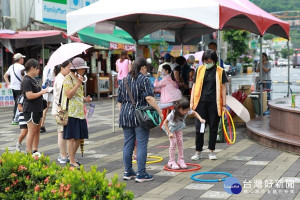 「集集仲夏樂之夢」活動，孩童玩闖關，不亦樂乎！