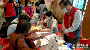 新北市榮服處長林火土親自出席「2020新北市屆退役男、青年暨榮民聯合徵才活動」 （圖／記者黃村杉攝）