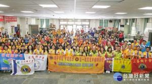 國際獅子會300D1區維護聽力行動委員會結合雲林18分會、科林助聽器公司於口湖鄉老人福利協進會舉行免費聽力檢測，期待銀髮寶貝們都能聽見幸福的聲音。