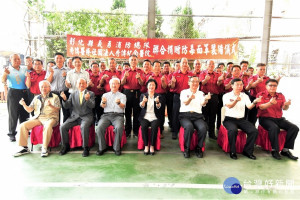 義勇消防總隊及秀傳醫院捐贈消防局防毒面罩裝備。