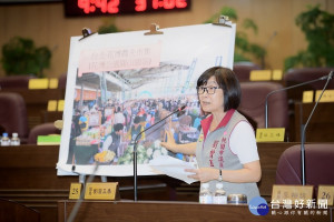 ▲ 劉曾玉春議員質詢提議，打造新興的青埔創意市集，作為桃園多元農貿展示窗口。（圖／市議會提供）