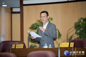 ▲市議員劉安祺總質詢，要求教育局 多培養學生的倫理觀。（圖／市議會提供）
