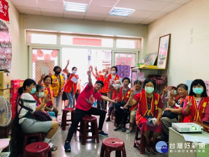 歡慶水里天使站建站九週年。