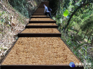 中市持續整建石岡挑物古道 打造優質友善步道環境