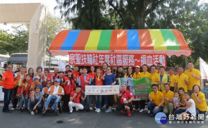 北港宗聖扶輪社落實社會服務舉辦捐血活動，獲得許多善心單位熱情響應，提供精美禮品鼓勵民眾前往挽袖捐輸熱血。