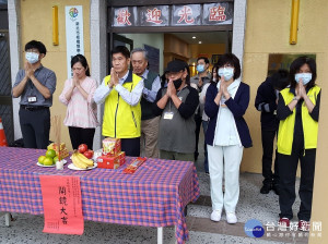板橋榮家與財團法人台灣安寧照顧基金會合作製作的「長照安寧推廣影片」~「幸福的滋味」日前於榮家開鏡了