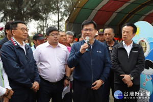 林佳龍宣布嘉義縣布袋鎮入選為2021年觀光經典小鎮／陳致愷翻攝