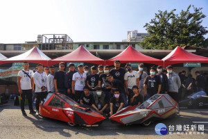 南開科大與盟校同學再度拿下全國氫能車冠軍。（南開提供）