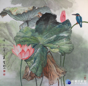 鹿港畫家黃明山老師的作品