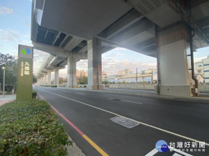 點亮人行道　中捷九德站、九張犁站周邊增設路燈
