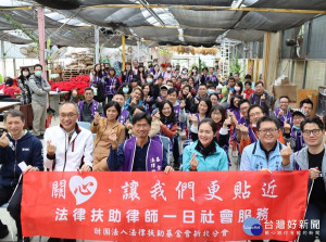 勞工局9日與法扶基金會合辦「法令交流及法扶制度座談會」