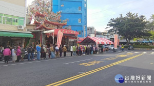 忠義十九公廟舉辦『冬至暖馨 福園廣施』活動，邀請鄉親一起過冬節／陳致愷攝影