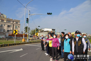 打通斗南聯外路口　新光陸橋及東外環交叉口動工