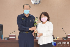 嘉義市警局長張樹德鼓勵民眾可多利用大眾運輸／陳致愷翻攝
