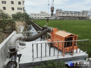 梧棲及烏日2抽水平台完工　改善當地淹水狀況