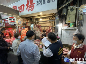 守護食安不停歇　中市稽查74家業者豬肉標示均合乎規定