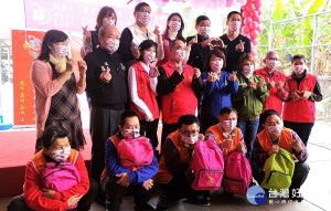 嘉義市福添福基金會今天舉辦「助你幸福 送愛到家」首站活動／陳致愷攝影