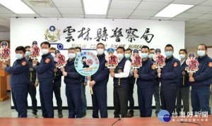 因應農漁會選舉，雲縣警局長朱宗泰率領刑警大隊大隊長、各轄分局長及偵查隊長宣示淨化選前治安，落實「查賄制暴」工作。