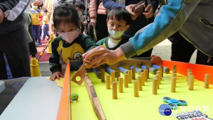 集集鎮立幼兒園「年貨大街暨義賣闖關活動」。