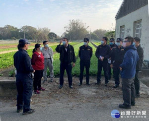 鑑於防汛道路意外事故層出不窮，雲林縣警察局局長朱宗泰親自率隊，邀集水利署等有關單位，至現場會勘共商改善對策。
