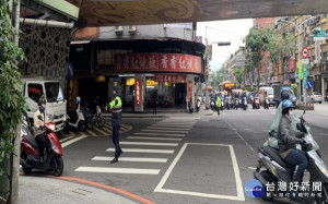 三重警分局加強交通疏導，確保行車平安，開心過好年
