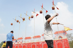 五溝水慶元宵　六堆300年祈福尖炮城