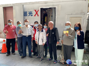 板橋榮家日前為榮家長輩辦理110年度上半年「胸部X光檢查」