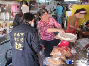 新北市衛生局抽驗市售清明節應景食品，做好安全把關