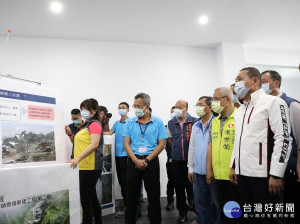 侯友宜1日視察樹林生命紀念館二期新建工程及其周邊道路改善情況，並責成施工團隊早日完成先人的家，便利民眾慎終追遠面懷先祖