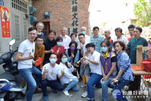 鹿港郭厝巷50號北頭文化館揭牌啟用。圖／彰化縣政府提供