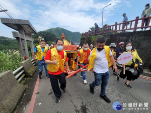金瓜石迎媽祖，5月4日(農曆3月23日)媽祖誕辰日，舉辦隆重遶境慶典