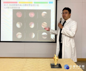 患者因跌倒膝蓋疼痛，卻診斷出「臏股內側韌帶撕裂」，經媽祖醫院透過「微創自體韌帶重建手術」治療及復健，得到改善也不再疼痛。