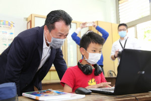 因應全台停課，嘉義縣府提供線上學習辦法/陳致愷翻攝
