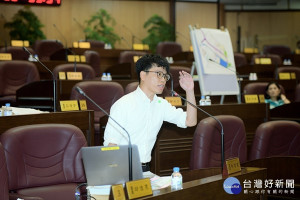 ▲因應疫情病患可能增加，桃議員余信憲：新屋醫院設為隔離醫院。(圖/市議會提供)