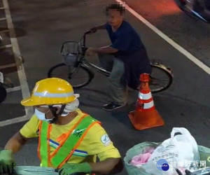 民眾外出丟垃圾未戴口罩 　北市環保局依法報警移送開罰
