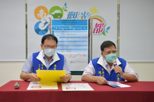 南投副縣長陳正昇籲大家沒事別亂跑。（縣府提供）