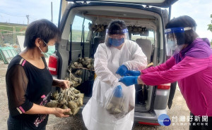 育達慈善會的愛心不因疫情而缺席，1000顆粽子分贈給雲林家扶中心50戶服務家庭，在最需要的時候送上必須且即時的物資備感溫馨。