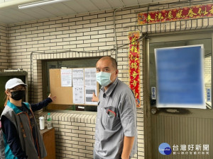 嘉縣勞青處訪查縣內52處移工宿舍，加強宣導防疫工作／陳致愷翻攝
