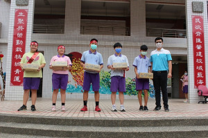 嘉義市民生國中考前為考生舉辦祈福活動／陳致愷翻攝
